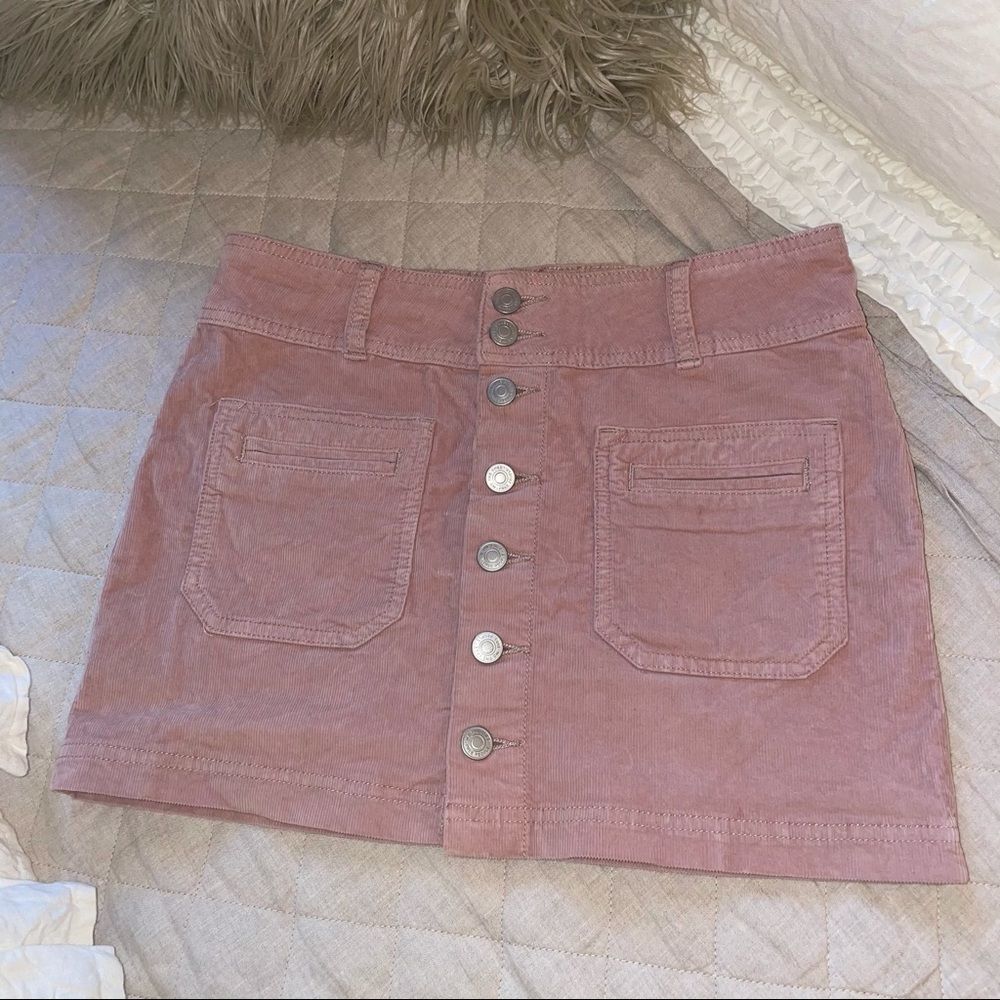Free people Joanie corduroy mini skirt